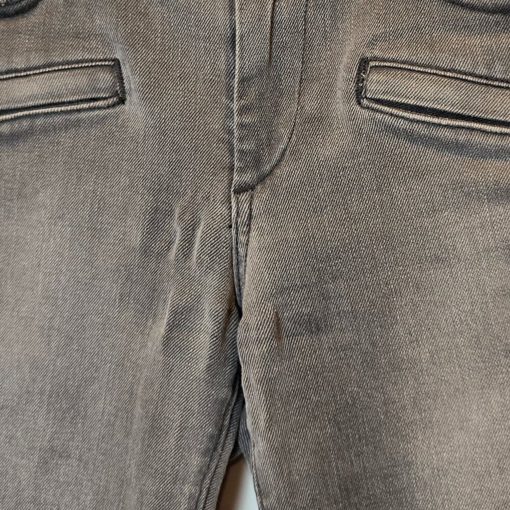 True Religion Jeans Halle Mid Rise Super Skinny Biker Moto Womens 24 - Picture 4 of 14